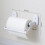 Beige plastic tissuehouder met zuignap – 1 stuk 3
