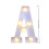 Ensemble de lettres lumineuses en acrylique GRAD2026LED 2