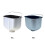Household Bread Machine Baking Bucket Bread Machine Plate Bread Baking Pans Bread Machine Parts for Kitchen Making Bread 5