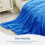 Κουβέρτα Fleece για καναπέ, 50x70 ίντσες μαλακές άνετες κουβέρτες ζακάρ φανέλας, 6