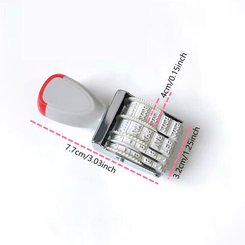 Multifunktionsstempel, Datumsstempel (englisch), Scrapbooking-Stempel 2