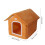 Tenda dobrável para cães e gatos com base antiderrapante. 3