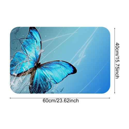 Kerst antislip deurmat 23,6 x 15,8 inch 2
