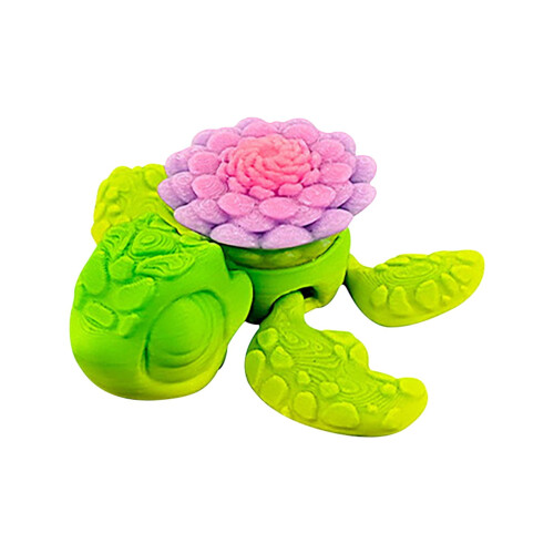 Lichtgevende schildpad aquariumversiering 1