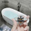 Pop-Up-Badewannenstöpsel aus Edelstahl mit Haarfilter 4
