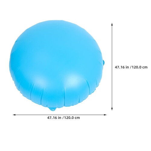 Pool Cover Balloon Large Pool Pillow Sky Blue 2Pcs 1