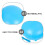 Pool Cover Balloon Large Pool Pillow Sky Blue 2Pcs 7