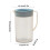 WZXPWT Cold Water Kettle, Refrigerator Beverage Dispenser, Plastic Cold Water Pitcher, Large Capacity Cold Water Container 3