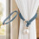 Embrasses de rideaux Blue Pearl – Rideaux ajustables 5