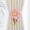 Embrasses de rideaux à fleurs roses – Rideaux ajustables 2