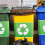 Capac de coș de gunoi din plastic cu design rabatabil 4