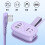 Πολύπριζο 5 σε 1 με θύρες USB, καλώδιο επέκτασης προστασίας από υπερτάσεις, φορητή 5