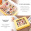 6 τεμάχια κίτρινα κουτιά για cupcakes με παράθυρο, κατάλληλα για τρόφιμα, χωράνε 12 3
