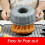 Forma de silicone para bolo, redonda e antiaderente de 25 cm (10 polegadas), ideal para bolos, gelatinas e outros doces – pacote com 2 unidades 2