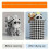 Πτυσσόμενο καλάθι πλυντηρίου Houndstooth, μοντέρνο υφασμάτινο καλάθι αποθήκευσης με 6