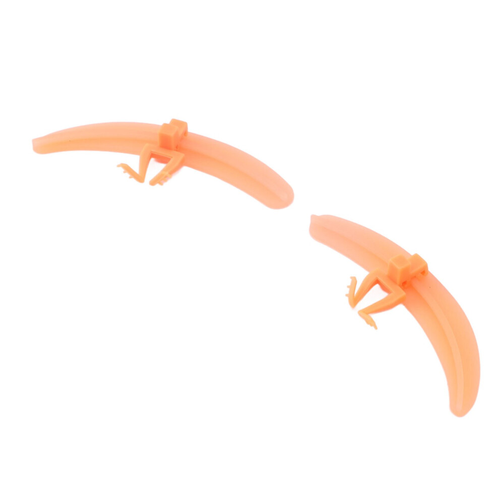Orange Silicone Reusable Eyelash Separator Tool For Lash Extensions