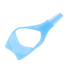 20 pièces Bouclier pour mascara, 10,74,4 cm, bleu