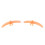 Silicone Reusable Eyelash Separator Tool for Lash Extensions - Orange 13
