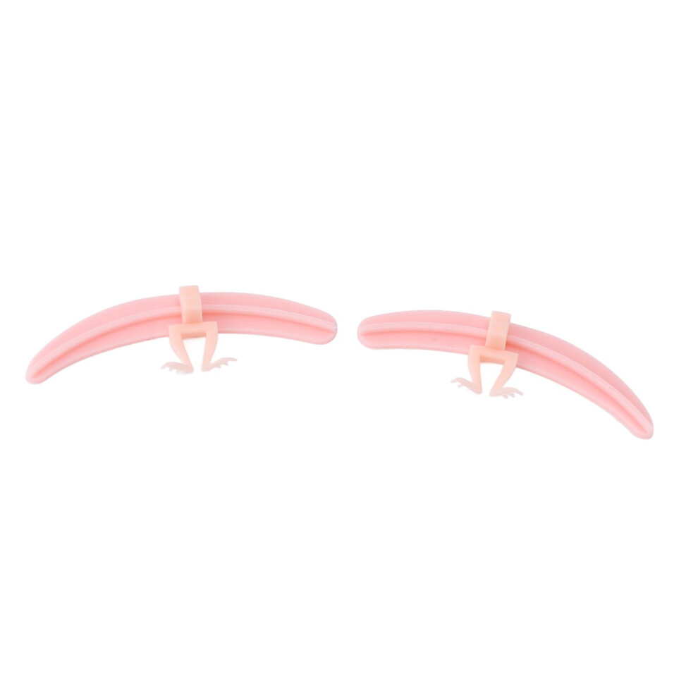 Unisex Pink Silicone Eyelash Separator Tool For Extensions Â Reusable