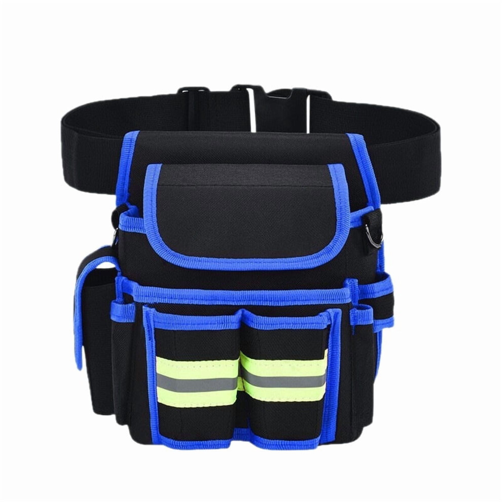 600D Oxford Tool Belt With 8 Pockets Â Water-Draining, Compatible With Electricians, Carpenters & Construction Workers 9329345216701