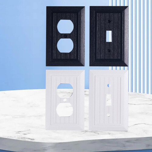 Electric Socket Plug Covers Electrical Receptacle Wall Plate Faceplates Covers Light Switches Socket Cover Enduring 1