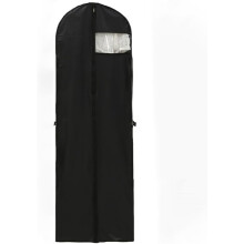 Housse pliable pour robe de mariée 72 pouces, noire