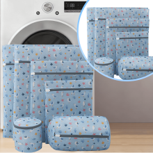 6Pcs Mesh Laundry Bags for Delicates, Shoes & Bras – Compatible with Washing Machines