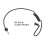 In-Ear ørepropper 3,5 mm 38–50 cm Klar lyd 3