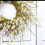 Τεχνητό στεφάνι Forsythia 14 ιντσών με ελατήριο, λευκό 5