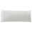 Capa de almofada longa de cor sólida, 20x53,93 polegadas, macia e durável, capa de almofada aconchegante para quarto/sofá – Prata (1 unidade) 2