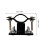 Universal Metal Front Basket Bracket Mounting Adapter for Secure Handlebar Attachment 2