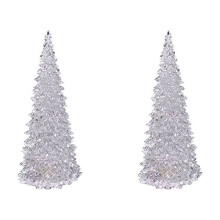AuroraX purple icicle lights 5 pcs indoor Christmas tree