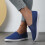 Γυναικεία casual παπούτσια, μοντέρνα, unisex, φλατ, άνετα, sneakers από καμβά, για καθημερινή 8