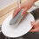 Silicone Fruit & Veggie Brush with Hard/Soft Sides – Compatible with All Kitchen Sinks 5