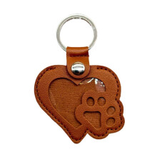 Pet Hair Keepsake Keychain – Heart Shape, Compatible with Dog & Cat Hair, Portable Memorial Gift for Pet Lovers