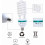 Ampoule fluocompacte 5500K E27 85W (lot de 2) 2
