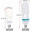 Ampoule fluocompacte 5500K E27 85W (lot de 2) 3