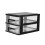 Schwarzer PP-Schubladenorganizer, 24 x 20 x 17 cm 5