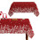 Nappe rectangulaire 130 cm (51 pouces) en polyester pour la Saint-Valentin 1