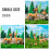 Sada 4 realistických PVC figurek jelenů 5
