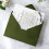 Buste A7 verde oliva 5,25x7,25 pollici, 50 pezzi 7