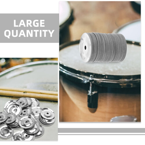 Cymbal Ring Percussion Accessory Stainless Steel 100 pcs 1