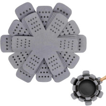 12PCS Pot and Pan Protectors, Pan Protectors for Stacking - Non-Scratch Felt Liners for Stacking Cookware, 4 Sizes Pan Dividers, Pans & Dishes