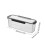 Stapelbara kylskåpsorganiseringslådor med lock, 1-pack 8