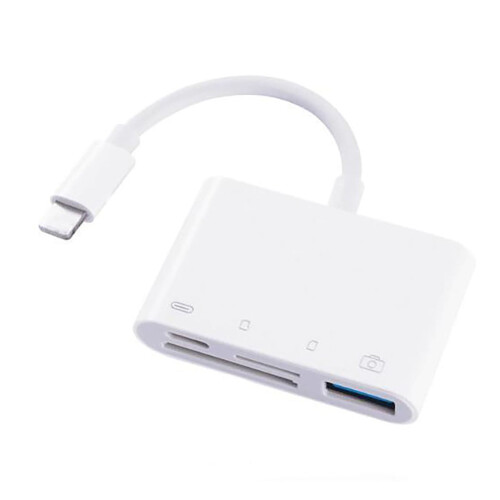 Multi-Function SD Card Reader USB 3.0 – High-Speed Portable Adapter for SD/microSD/USB, compatible with laptops, tablets, digital cameras