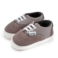 Baby Shoes,Baby Sneakers Classic Toddler Shoes Learning Walk Soft Rubber Sole Indoor Outdoor Activities,Baby Girl Shoes,Grey,6-12 Months