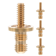 4 tornillos de extensión de latón para tacos de billar, conectores de 3/4" – Compatibles con tacos de billar estándar