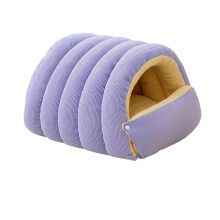 Katteseng vinter avtakbar vaskbar lilla 17,72 x 14,96 tommer