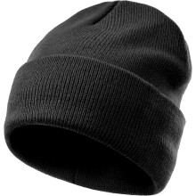 Gorro infantil de algodão com aba dobrada e quentinha (1 peça)