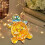Exploding Flash Turtle Toy Orange 2.36x3.54 Inch 2